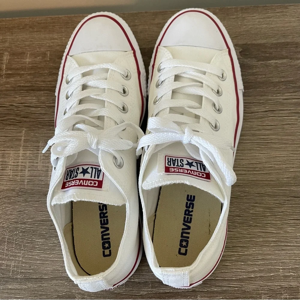 Unisex Converse All Star Chuck Taylor M7652 Optical White Mens 6 Women's 8 - Picture 4 of 9